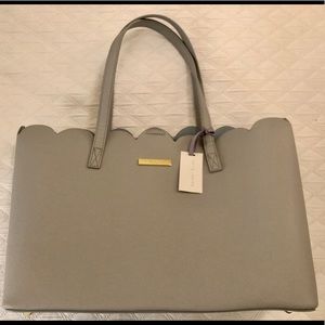Pretty Poppy Scallop Katie Loxton Tote Bag